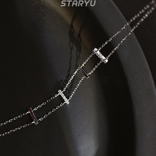 Vòng Tay Mạ Bạc 925 Thiết Kế Rỗng Cho Nữ