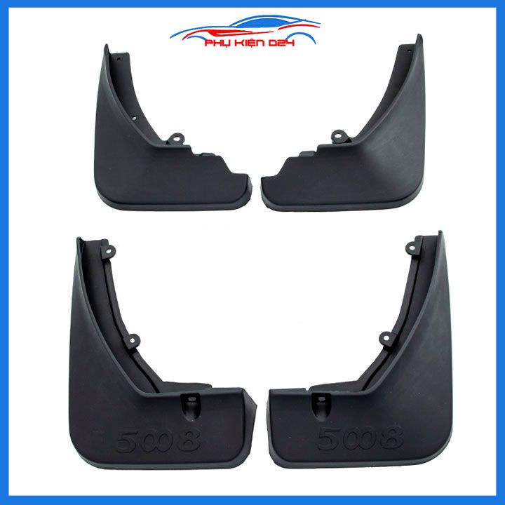 Bộ 4 chắn bùn Peugeot 5008 2017-2018-2019 chuẩn theo xe