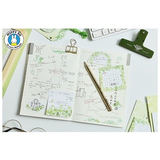 Giấy Note/ Ghi chú CỎ BỐN LÁ MAY MẮN