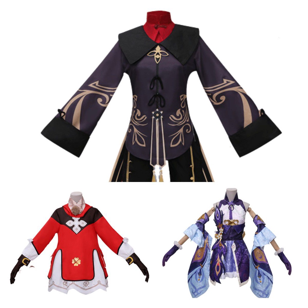 Bộ trang phục cosplay Genshin Impact nhân vật Keqing