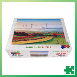 Tranh xếp hình 315 mảnh - Cánh đồng mùa thu