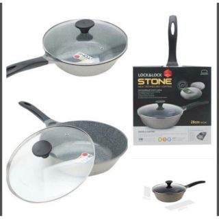 XẢ Chảo đá Stone 30cm Lock & Lock