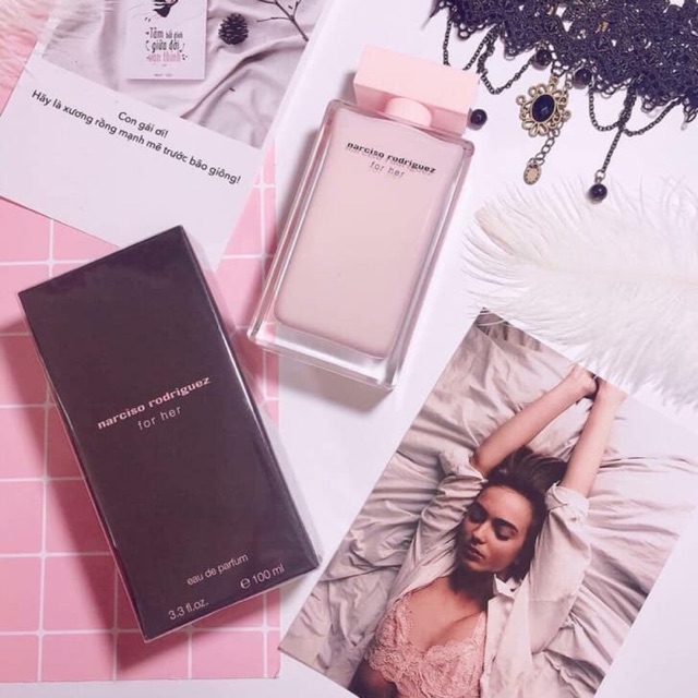 NƯỚC HOA NỮ NARCISO RODRIGUEZ FOR HER EAU DE PARFUM CỦA HÃNG NARCISO RODRIGUEZ