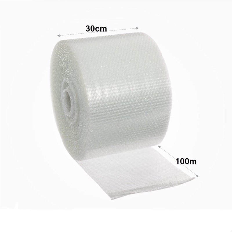 Cuộn 100m Bọc Chống Sốc Bọt Khí Kích Thước 0,3m*100m