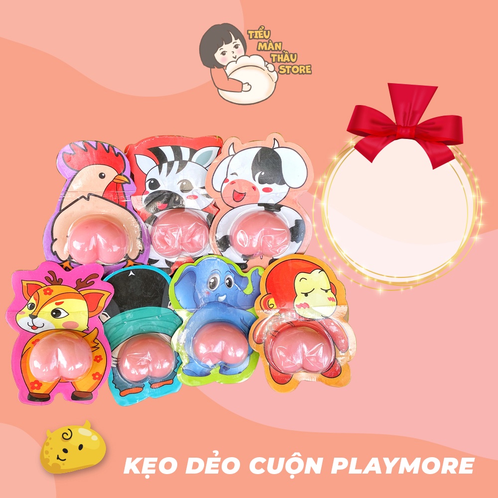 Kẹo dẻo hình mông vị trái cây nhân vật hoạt hình siêu dễ thương, kẹo mông hương hoa quả ăn vặt | Tiểu Màn Thầu Store