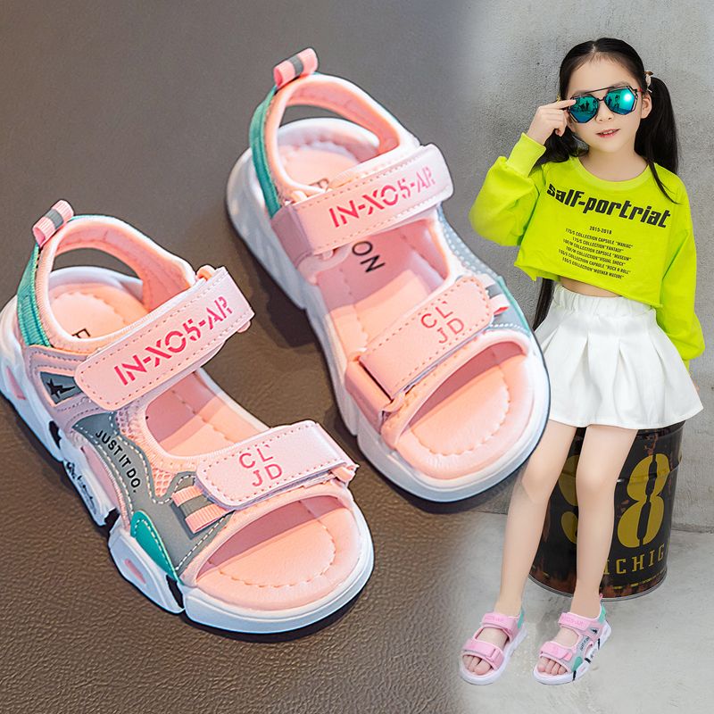 SANDAL ĐI HỌC,DÉP QUAI HẬU PHONG CÁCH THỂ THAO CHO BÉ TRAI,SZ 26-37