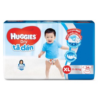 Tã quần huggies XL34