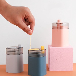 Hộp Đựng Tăm Có Nút Bấm Thông Minh - Lọ Đựng Tăm - Hũ Đựng Tăm Xỉa Răng Tự động