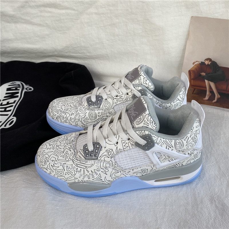 [Bán Rẻ xin Đánh Giá] Giày Nữ Air Jordan 4 LASER đệm khí Cổ Thấp, Giày thể thao Nữ Air Jordan Trắng Laser | WebRaoVat - webraovat.net.vn