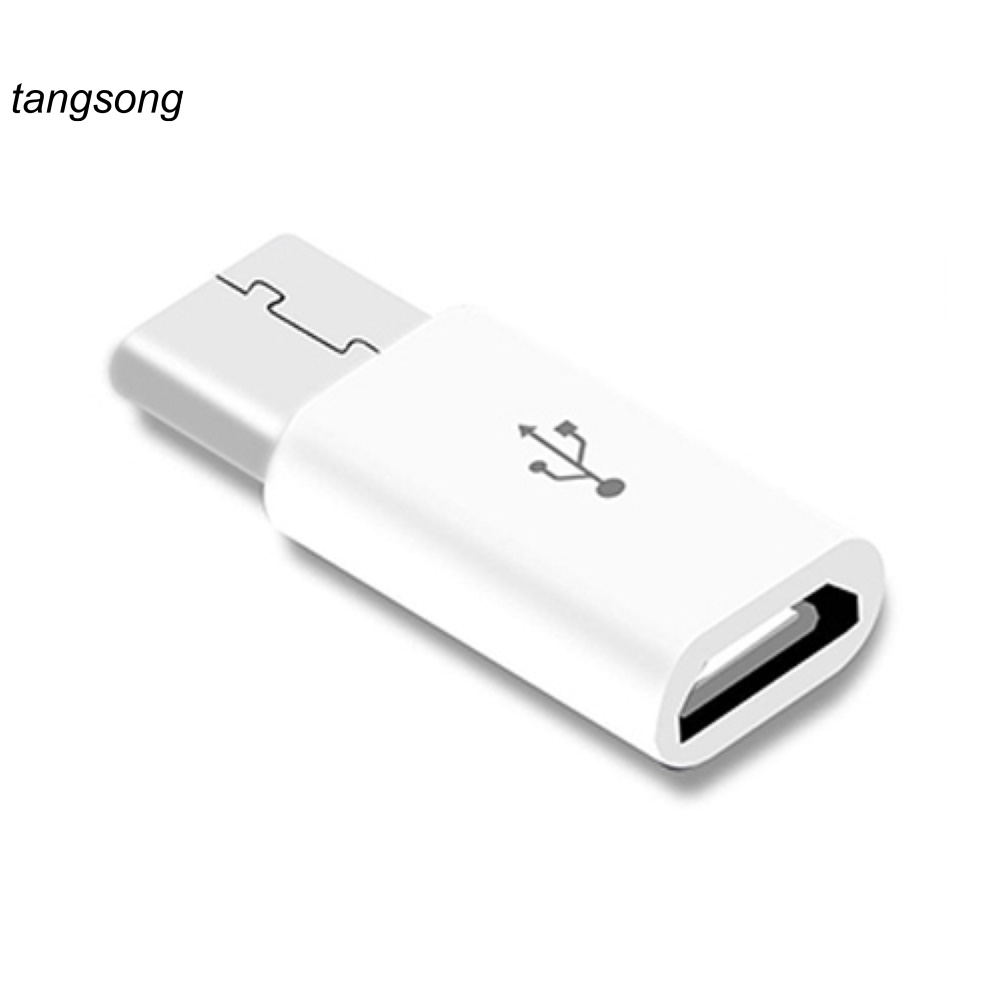 Set 2 đầu chuyển đổi dữ liệu Micro USB 2.0 5Pin Female sang USB Type C 3.1 Male | BigBuy360 - bigbuy360.vn