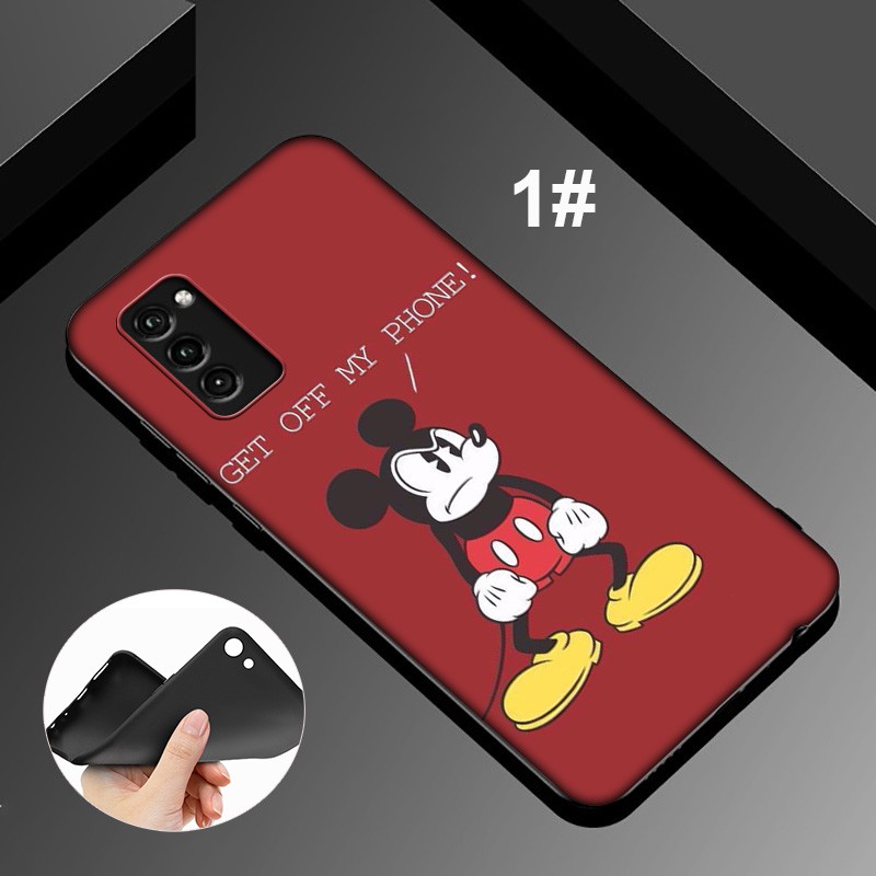 Ốp điện thoại TPU mềm vừa vặn hình chuột Mickey cho Huawei P40 P30 P20 Pro Max Lite P Smart 2019 2018 P20Lite