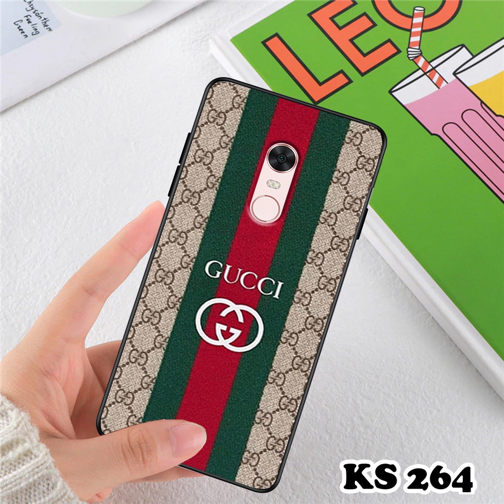 Ốp lưng Xiaomi Redmi 5 - Redmi 5A - Redmi 5X - Redmi 5 Plus - Ốp in hình GÜÇÇÏ - lưng nhám viền TPU cao cấp