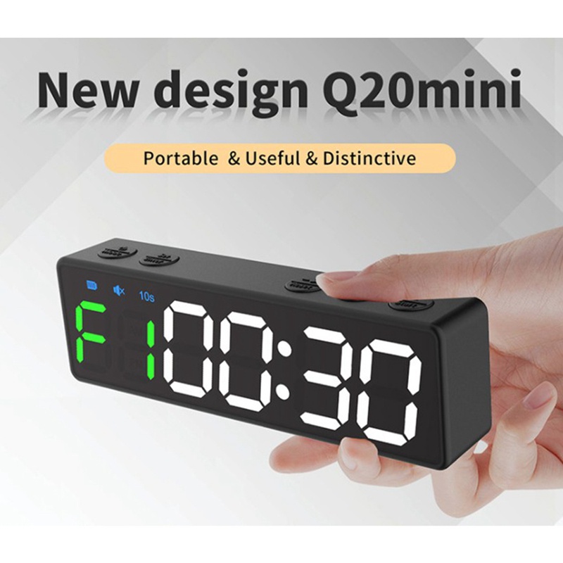 Đồng Hồ Đếm Ngược / Bấm Giờ / Lên/Thời Gian Tập Gym Sạc USB