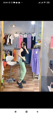 Quần jogger trơn hót