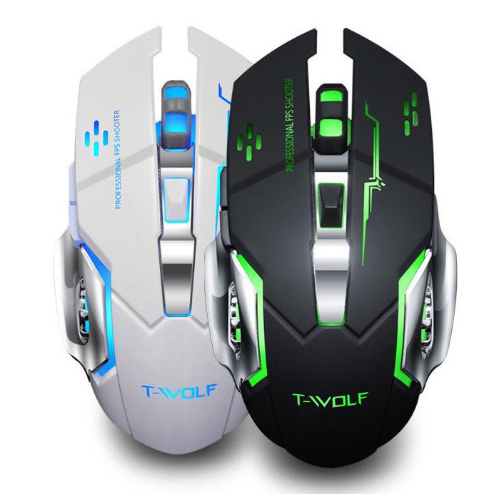 Chuột Không Dây Gaming -Wolf Q13 BH 2 Năm