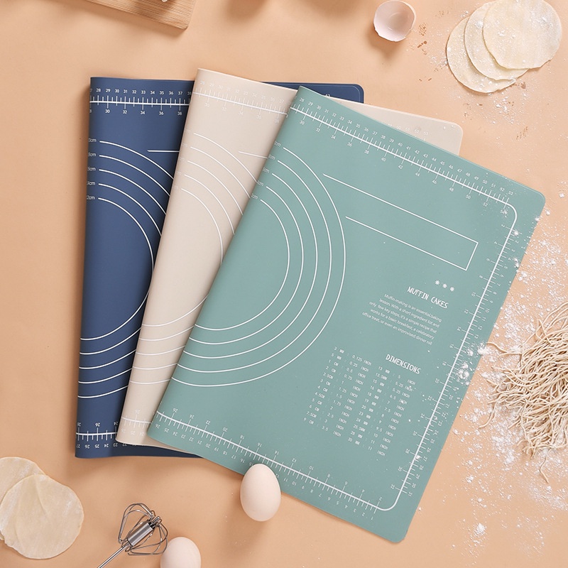 Thảm chống dính silicon chuyên dụng làm bánh màu trắng