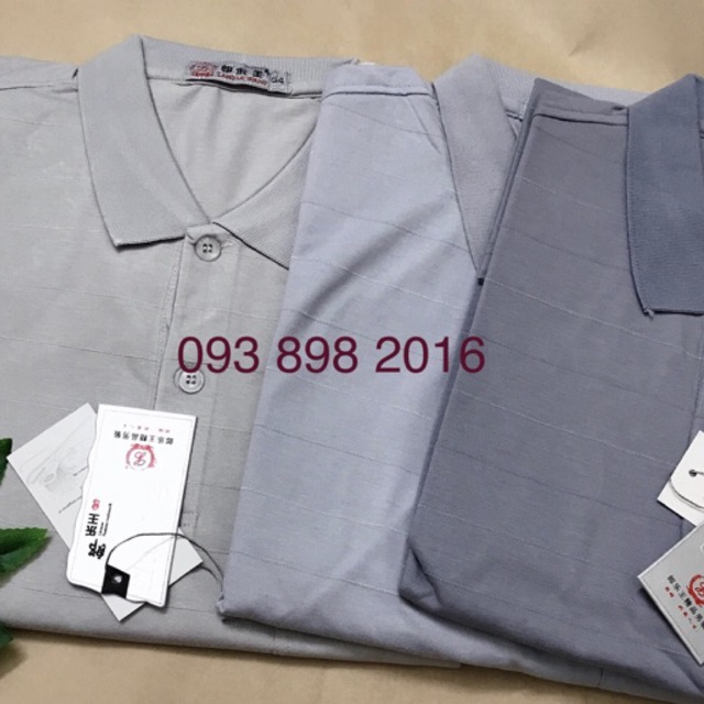 Áo dài tay cotton nam trung tuổi chất đẹp