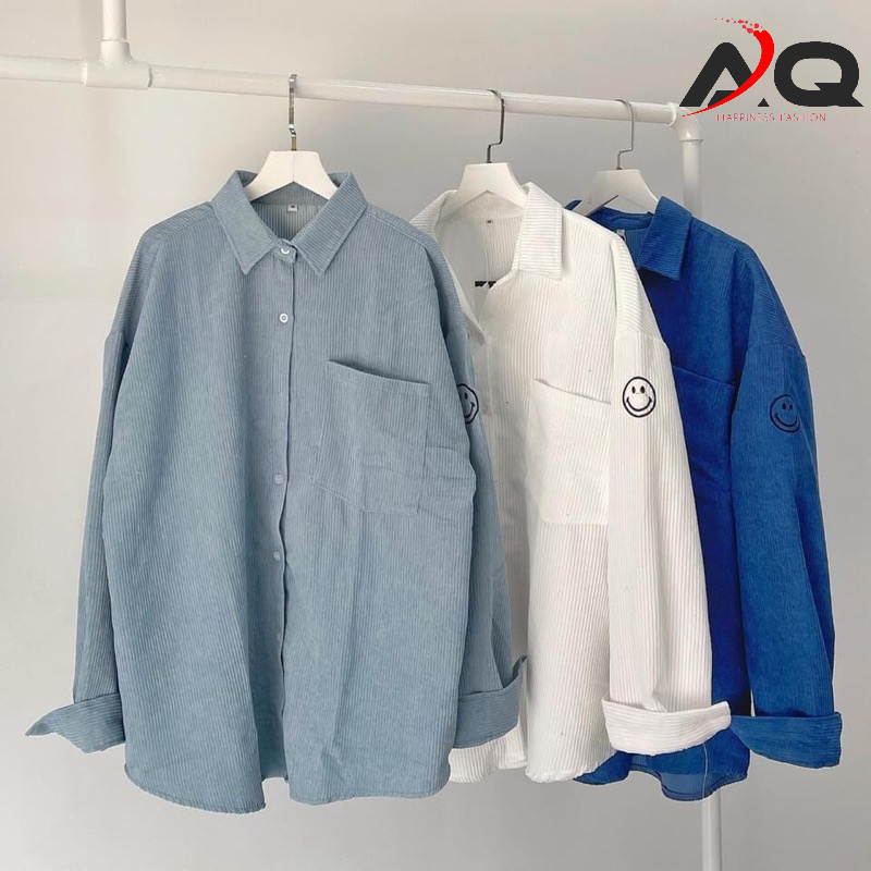 Áo Khoác nhung tăm 1 lớp Nam Nữ Đẹp Cao Cấp Áo Rin Xu hướng Hot hiện nay- AQSTORE