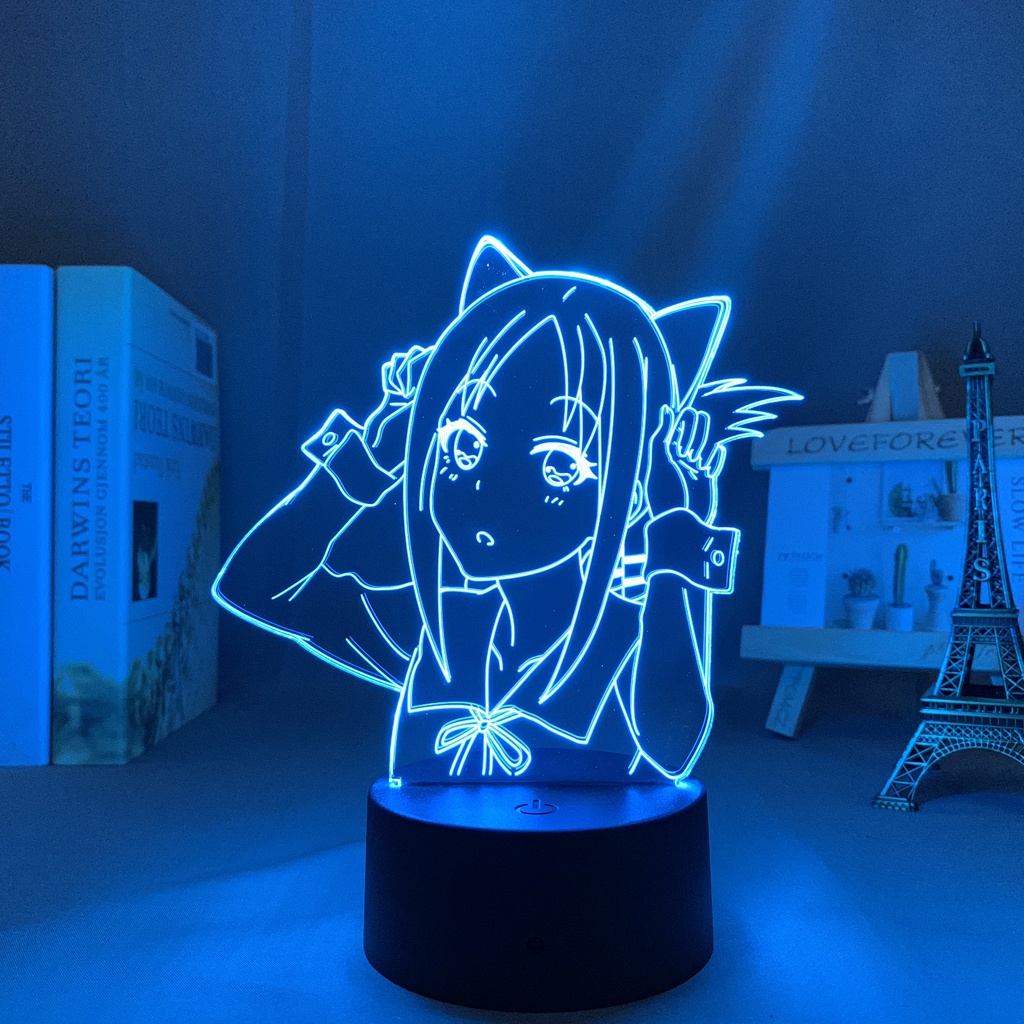 Đèn Led Ngủ Kaguya Sama Love Is War Dùng Pin Quà Tặng Sinh Nhật