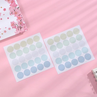 Sticker chấm tròn dùng trang trí sổ tay