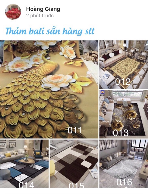 [ Siêu Sale ] Thảm lì BALI 5D hoàng gia cao cấp hàng loại 1