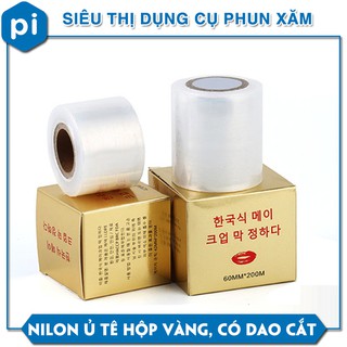 Nilon ủ tê, hộp vàng, có dao cắt