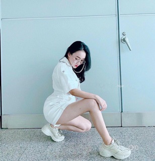 Giày Thể Thao Full Trắng Siêu Chất Đủ Size