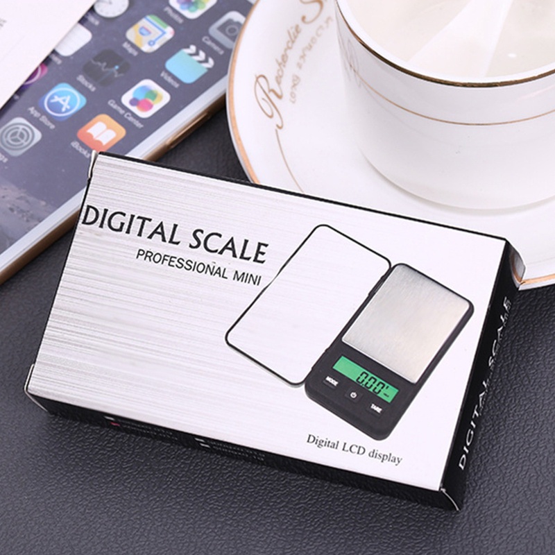 Cân Điện Tử Mini 200g / 0.01g Màn Hình LED Dùng Cân Trang Sức Tiện Dụng Mang Theo Du Lịch