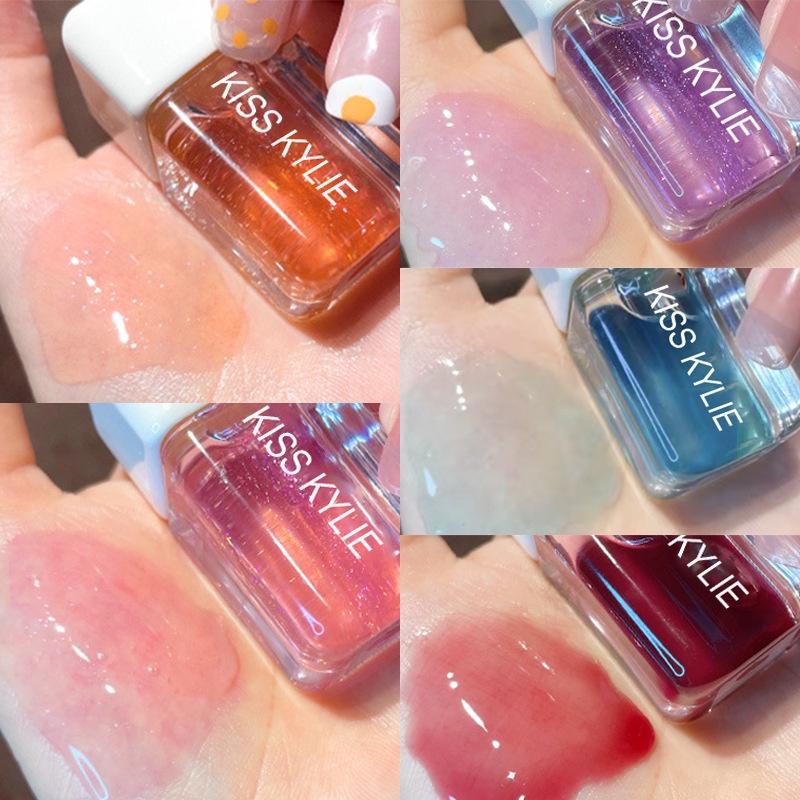 Son Bóng Trong Suốt Dưỡng Ẩm Thiết Kế Hình Vuông Nhỏ