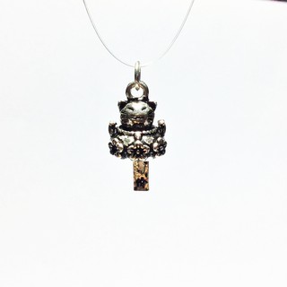 Charm Bạc Mèo Thần tài