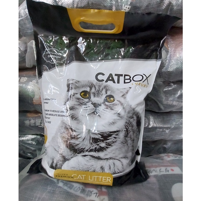 Cát vệ sinh mèo CATBOX LUXURY cao cấp (cafe - chanh - táo) 8l - PET &amp; JOI