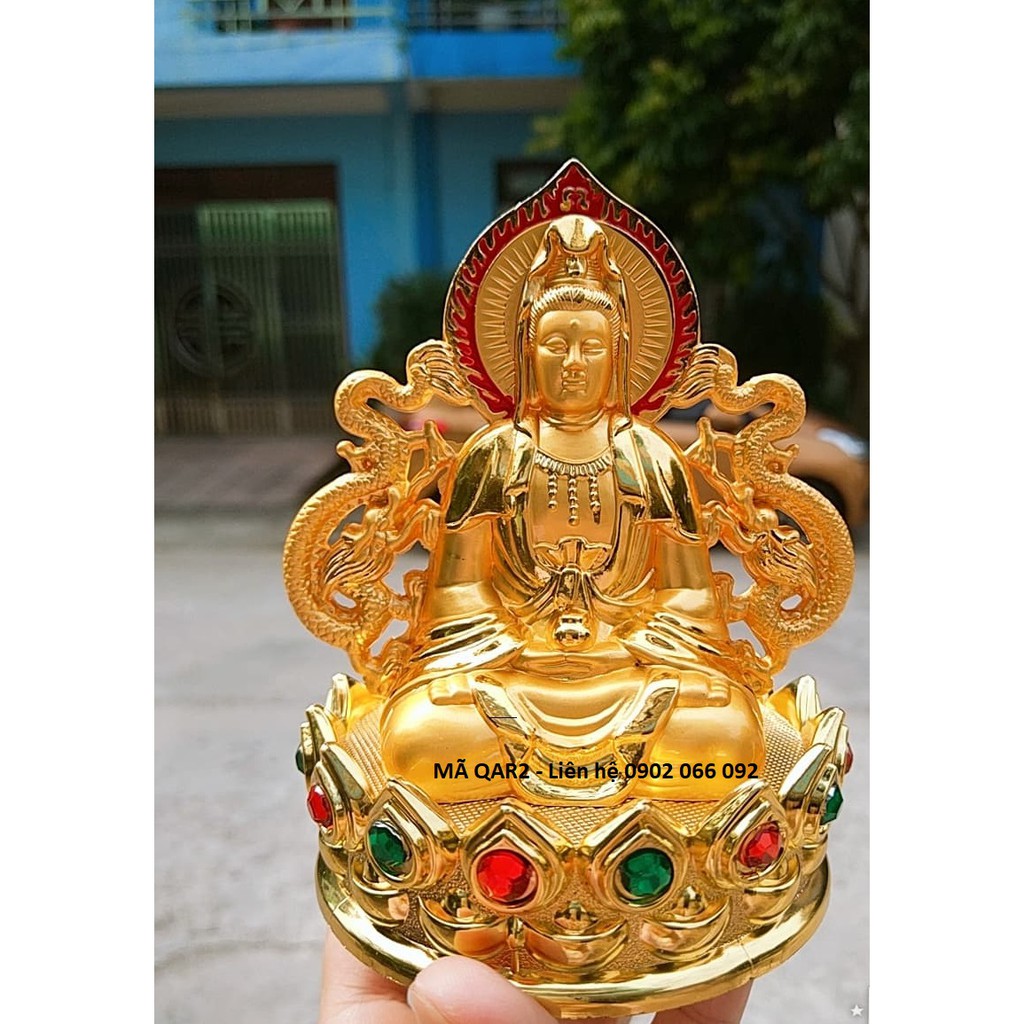 TƯỢNG PHẬT QUAN ÂM RỒNG HAI MẶT