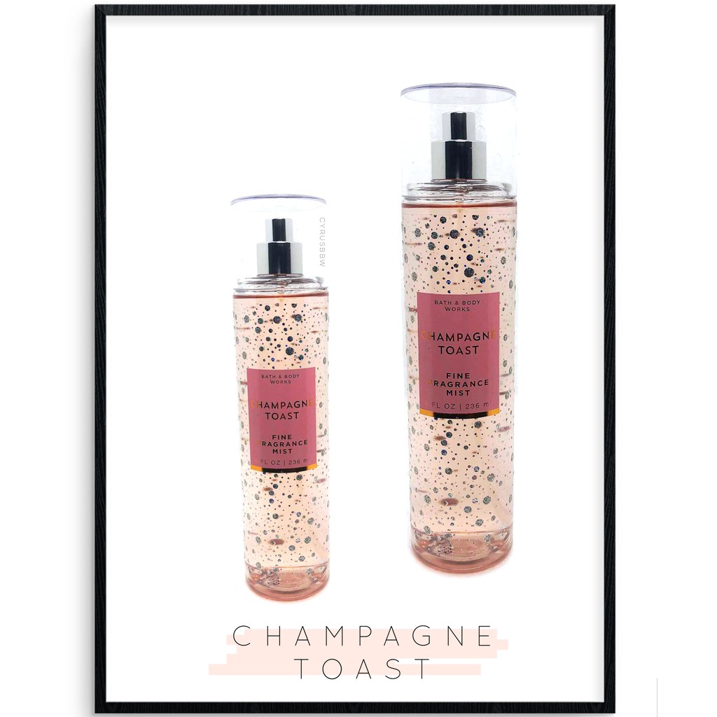 Mist Xịt Toàn Thân Bath & Body Works Champage Toast 236ml Từ Mỹ | Thế Giới Skin Care