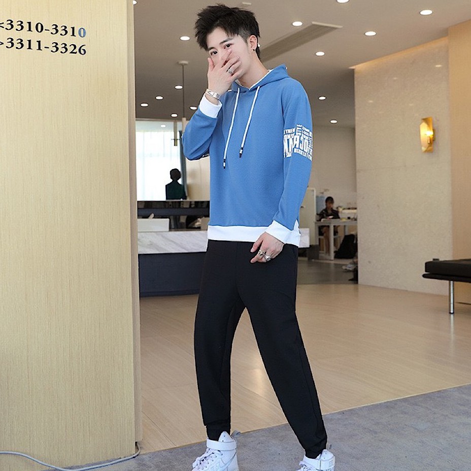 Bộ Quần Áo Nỉ Hoodie Nam Dài Tay HotTrend  Phong Cách Set Đồ Bộ Hoodie Hàn Quốc Trẻ Trung Năng Động | BigBuy360 - bigbuy360.vn