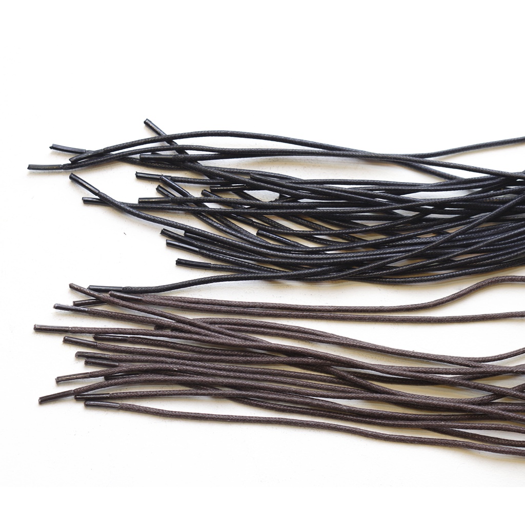 Cặp dây giày bện dù tròn dành cho giày tây và các mẫu giày sử dụng dây tròn