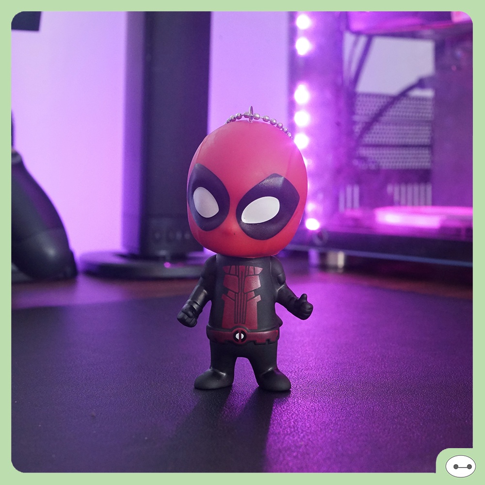 MÔ HÌNH MÓC KHÓA SIÊU ANH HÙNG CHIBI 9CM SIÊU ĐẸP