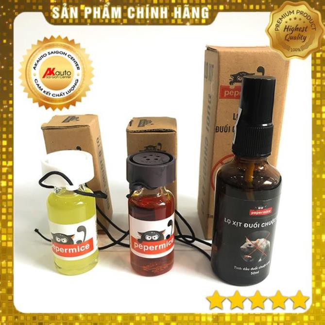 [HÀNG SIÊU CẤP] Tinh dầu đuổi chuột ô tô Pepermice - Khắc tinh của loài chuột