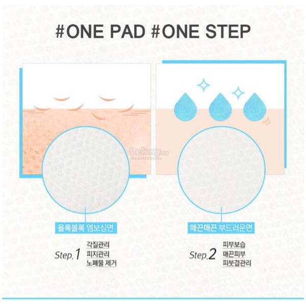 [100% AUTH] Bông Tẩy Tế Bào Chết Cho Da Khô One Step Moisture Up Pad 70 miếng