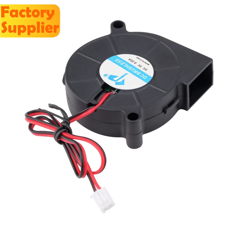 DC5015 Máy thổi tuabin DC đường kính 5 cm 5V 12V 24V máy quạt ly tâm vi chứa dầu không ồn