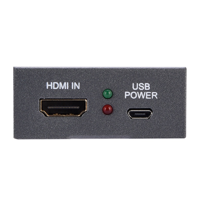 HDMI to SDI Converter Mini 3G HD SDI Video Micro- Conversion Adapter with Audio Auto Format Detection for Camera