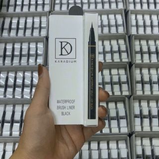 Kẻ Mắt Karadium Waterproof Brush Liner Black