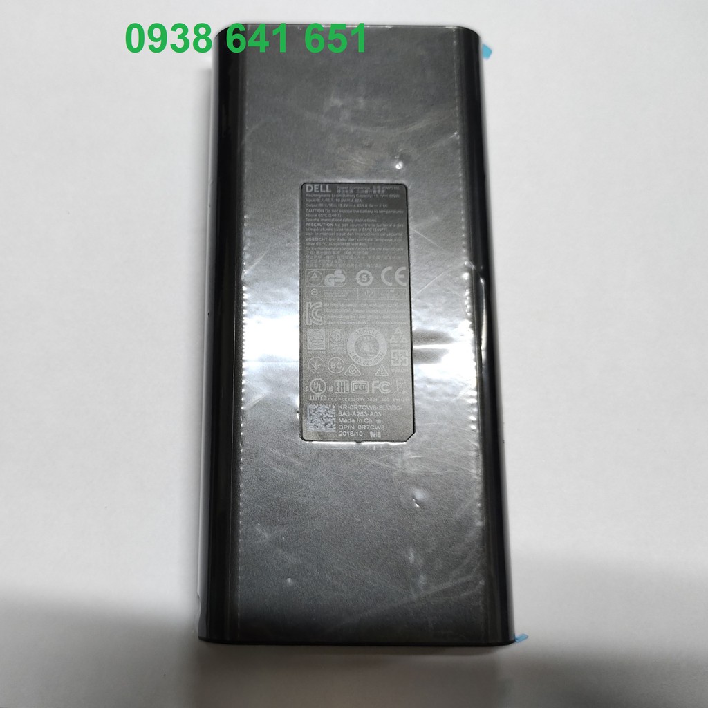 Pin sạc dự phòng laptop Dell Power Bank Plus  New 100%