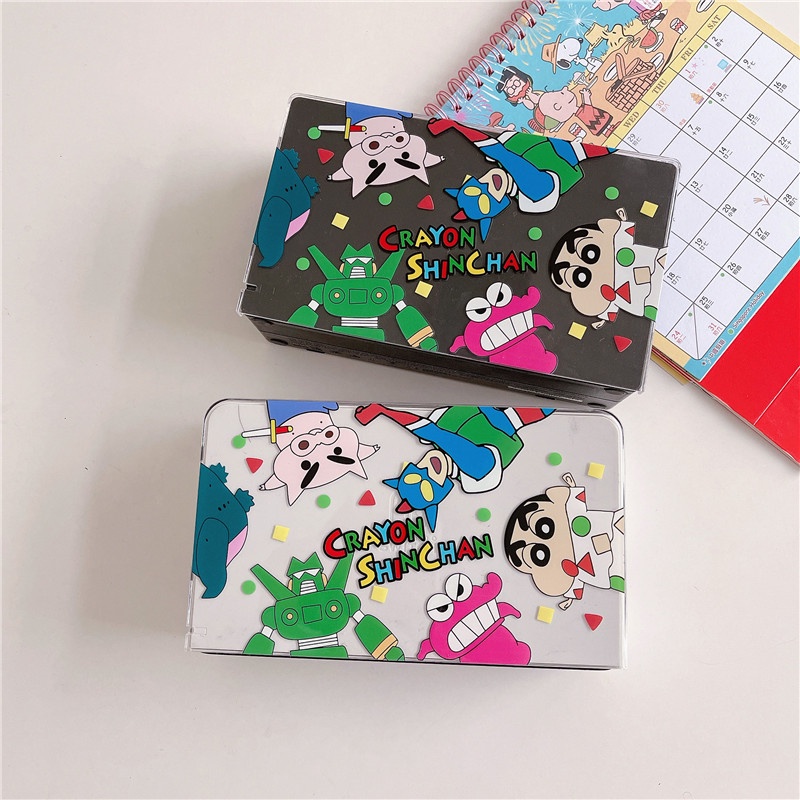 Ốp Bảo Vệ Máy Chơi Game Nintendo Switch V1 / V2 OLED Mario Cậu Bé Bút Chì