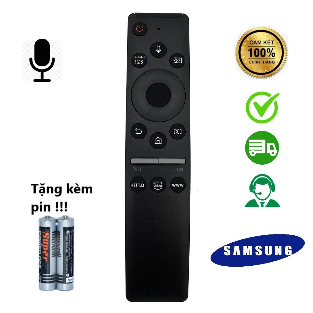 ( Hàng chính hãng made in vietnam) Remotre điều khiển tivi samsung giọng nói RU2019 ( cam kết chính hãng 100 %) .