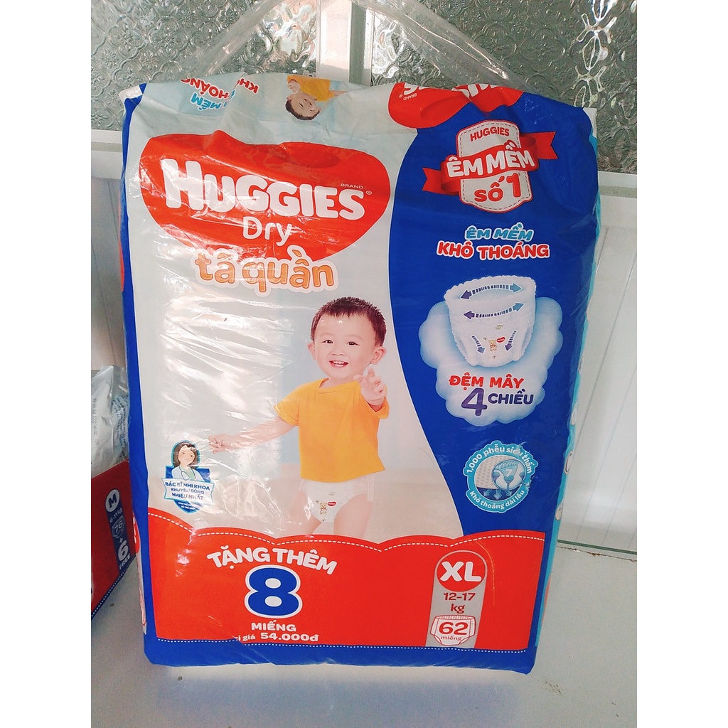 (Sale)Tả quần Huggies cho bé S M L Xl XXL