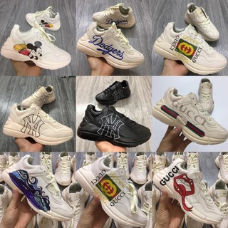 [Fullbox &Bill] Giày Sneaker GUCCll chunky cao cấp nam nữ 36-43