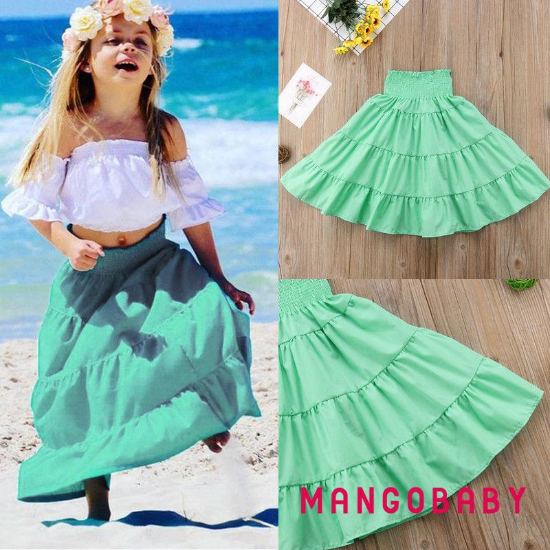 Váy Maxi Dễ Thương Cho Bé Gái