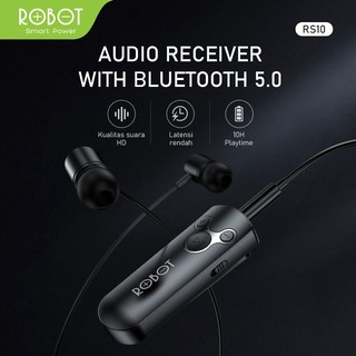 Thiết bị nhận tín hiệu Bluetooth ROBOT RS10 Jack 3.5