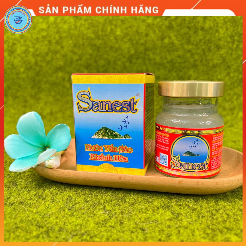 Nước Yến Sào Sanest Không Đường- Lọ 70ml