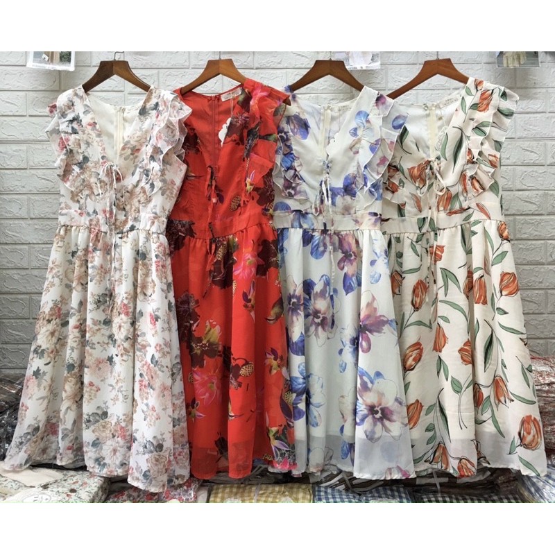 Váy,đầm voan tơ cánh tiên,đan dây ngực | BigBuy360 - bigbuy360.vn